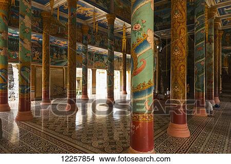 Wat Nokor; Kampong Cham, Cambodia View Large Photo Image Picture - Wat Nokor; Kampong Cham, Cambodia. Fotosearch