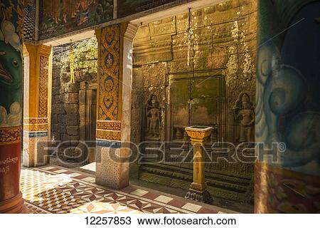 Wat Nokor; Kampong Cham, Cambodia View Large Photo Image Stock Image - Wat Nokor; Kampong Cham, Cambodia. Fotosearch
