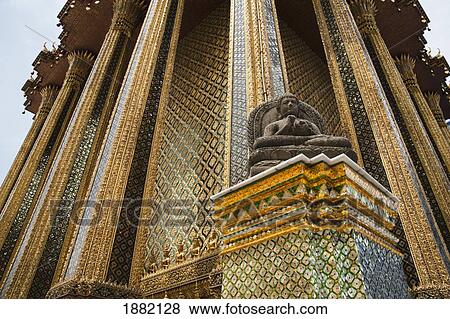 Wat Phra Kaew Temple; Bangkok, Thailand View Large Photo Image Stock Photo - Wat Phra Kaew Temple; Bangkok, Thailand. Fotosearch