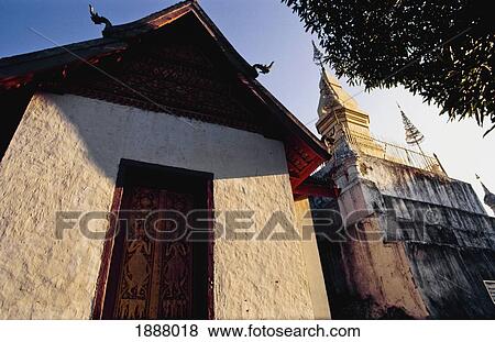 Wat Pousi View Large Photo Image Stock Photo - Wat Pousi. Fotosearch