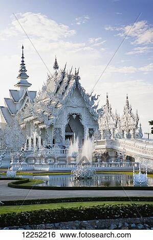 Wat Rong Khun temple; Chiang Rai, Thailand View Large Photo Image Stock Photograph - Wat Rong Khun temple; Chiang Rai, Thailand. Fotosearch