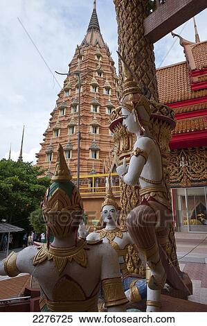 Stock Photography - Wat Tham Seu, or Big Buddha Temple; Kanchanaburi, Thailand. Fotosearch
