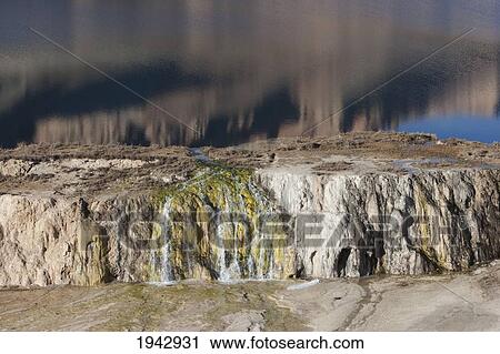 Water Cascading Down The Travertine Walls Of Band-I-Haibat (Dam Of Awe), Band-I-Amir, Bamian Province, Afghanistan View Large Photo Image Stock Image - Water Cascading Down The Travertine Walls Of Band-I-Haibat (Dam Of Awe), Band-I-Amir, Bamian Province, Afghanistan. Fotosearch