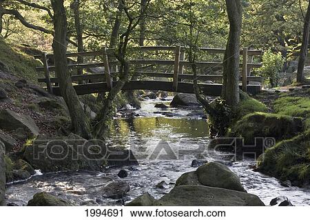 Water Flows Under A Bridge In Peak District National Park; Derbyshire England View Large Photo Image Stock Image - Water Flows Under A Bridge In Peak District National Park; Derbyshire England. Fotosearch