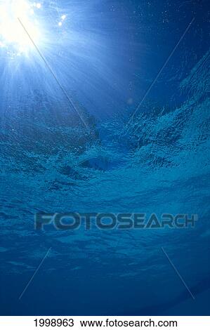 Water Reflections From Below The Surface, Sunburst B1470 View Large Photo Image Stock Image - Water Reflections From Below The Surface, Sunburst B1470. Fotosearch