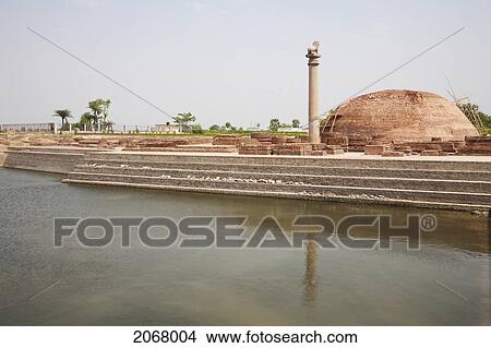 Picture - Water Tank In Vaishali, Bihar, India. Fotosearch