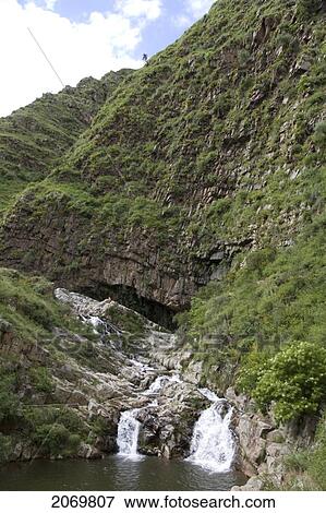 Waterfalls, Tomatitas, Tarija, Bolivia View Large Photo Image Stock Photo - Waterfalls, Tomatitas, Tarija, Bolivia. Fotosearch