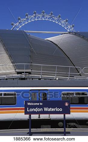 Waterloo Station View Large Photo Image Stock Photograph - Waterloo Station. Fotosearch