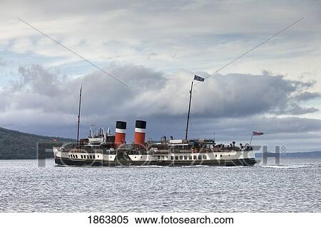 Stock Photography - Waverley Steam Boat. Fotosearch