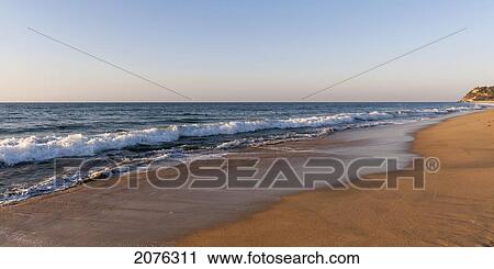 Waves Washing Onto A Beach; Sayulita Mexico View Large Photo Image Stock Image - Waves Washing Onto A Beach; Sayulita Mexico. Fotosearch