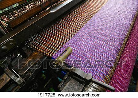 Weaving Traditional Harris Tweed View Large Photo Image Stock Photo - Weaving Traditional Harris Tweed. Fotosearch