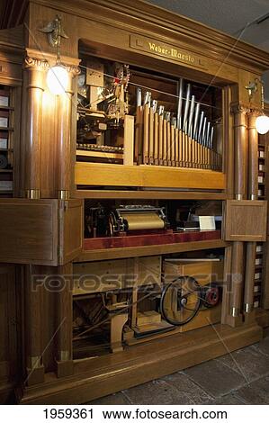 Weber-Maesto Concert And Jazz Orchestrion On Display At Siegfried's Mechanical Music Cabinet At Rudesheim In Hessen, Germany View Large Photo Image Stock Image - Weber-Maesto Concert And Jazz Orchestrion On Display At Siegfried's Mechanical Music Cabinet At Rudesheim In Hessen, Germany. Fotosearch