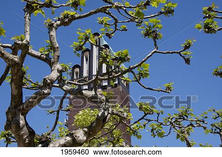 Stock Image - Wedding Tower In Artists' Colony, Darmstadt, Germany. Fotosearch