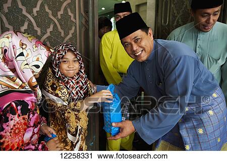 Stock Image - Welcome at Jame'Asr Hassanil Bolkiah Mosque; Bandar Seri Begawan, Brunei. Fotosearch