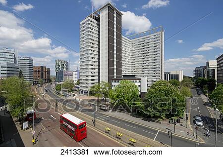Stock Image - Wellesley road, Croydon; London, England. Fotosearch