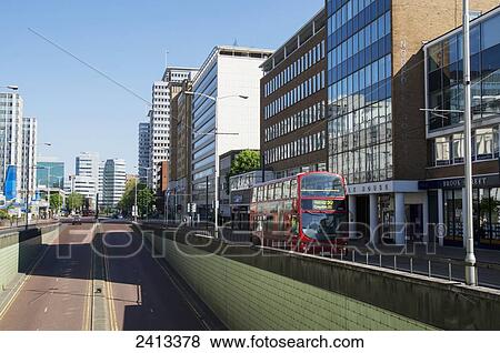 Stock Photo - Wellesley road, Croydon; London, England. Fotosearch