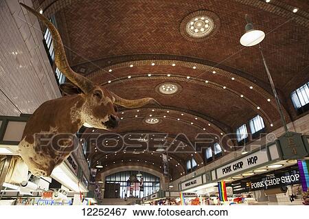 Stock Photo - West Side Market; Cleveland, Ohio, United States of America. Fotosearch