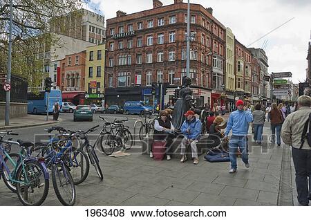 Stock Photo - Westmoreland Street, Dublin, Ireland. Fotosearch