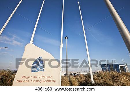 Weymouth and Portland National Sailing Academy (WPNSA) on Isle of Portland on the Jurassic Coast; Dorset, England View Large Photo Image Stock Image - Weymouth and Portland National Sailing Academy (WPNSA) on Isle of Portland on the Jurassic Coast; Dorset, England. Fotosearch