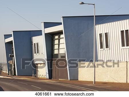 Stock Image - Weymouth and Portland National Sailing Academy (WPNSA) on Isle of Portland; Dorset, England. Fotosearch