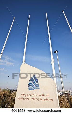 Weymouth and Portland National Sailing Academy (WPNSA) on Isle of Portland on the Jurassic Coast; Dorset, England View Large Photo Image Stock Photo - Weymouth and Portland National Sailing Academy (WPNSA) on Isle of Portland on the Jurassic Coast; Dorset, England. Fotosearch