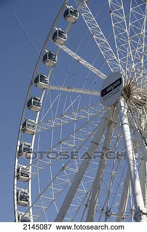 Wheel of Manchester, Exchange Square; Manchester, Lancashire, England View Large Photo Image Stock Photo - Wheel of Manchester, Exchange Square; Manchester, Lancashire, England. Fotosearch