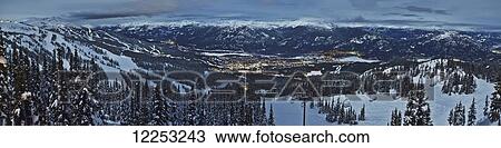 Whistler Village from Blackcomb Mountain at night; Whistler, British Columbia, Canada View Large Photo Image Stock Image - Whistler Village from Blackcomb Mountain at night; Whistler, British Columbia, Canada. Fotosearch