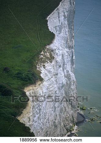 White Cliffs Of Dover, High Angle View View Large Photo Image Stock Photograph - White Cliffs Of Dover, High Angle View. Fotosearch
