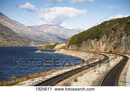 White Pass & Yukon Route Summit Train Tracks; Skagway, Alaska, United States Of America View Large Photo Image Stock Image - White Pass & Yukon Route Summit Train Tracks; Skagway, Alaska, United States Of America. Fotosearch