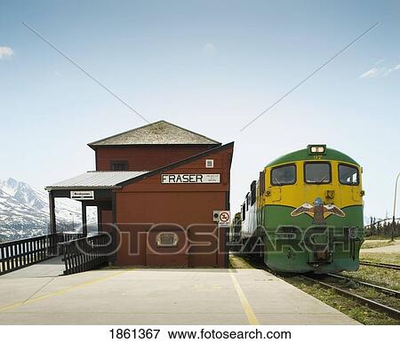 White Pass & Yukon Route Train Station, Fraser, British Columbia, Canada View Large Photo Image Stock Photo - White Pass & Yukon Route Train Station, Fraser, British Columbia, Canada. Fotosearch