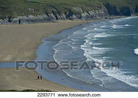 Whitesands Bay. Pembrokeshire. Wales. Cymru. UK. United Kingdom. View Large Photo Image Stock Image - Whitesands Bay. Pembrokeshire. Wales. Cymru. UK. United Kingdom.. Fotosearch