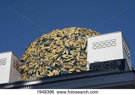 Stock Photograph - Wiener Secessionsgebaude (Secession House), Vienna (Wien), Austria. Fotosearch
