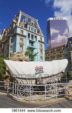 Picture - Wild Wild West Casino, Atlantic City, New Jersey, Usa. Fotosearch