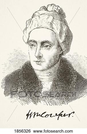 William Cowper 1731- 1800. English Poet. From The National And Domestic History Of England By William Aubrey Published London Circa 1890 View Large Photo Image Stock Photograph - William Cowper 1731- 1800. English Poet. From The National And Domestic History Of England By William Aubrey Published London Circa 1890. Fotosearch