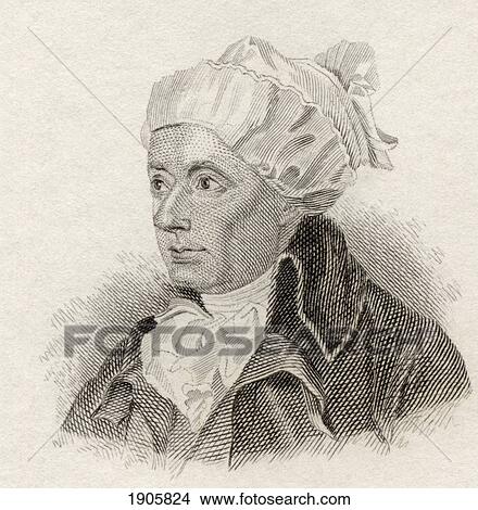 Picture - William Cowper, 1731 To 1800. English Poet And Hymnodist. From Crabb's Historical Dictionary Published 1825.. Fotosearch