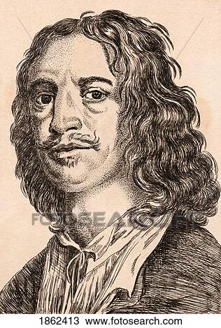William Dobson 1610 - 1646 English Artist From 75 Portraits Of Celebrated Painters From Authentic Originals Etched By James Girtin Published London 1817 View Large Photo Image Stock Image - William Dobson 1610 - 1646 English Artist From 75 Portraits Of Celebrated Painters From Authentic Originals Etched By James Girtin Published London 1817. Fotosearch