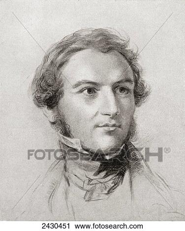 Stock Image - William Ewart Gladstone, 1809. Fotosearch