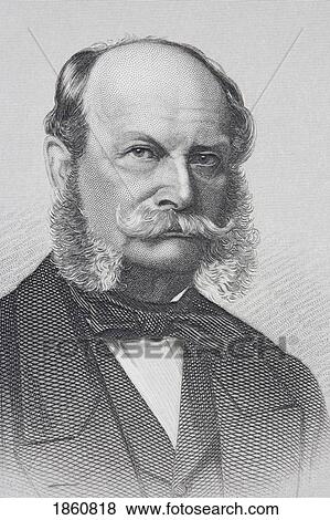 Stock Photo - William I Wilhelm Friedrich Ludwig 1797 To 1888 King Of Prussia And First German Emperor. Fotosearch
