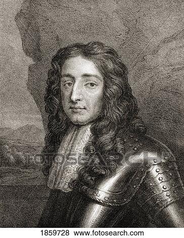 Stock Photo - William Iii, Of England, Scotland And Ireland, 1650-1702 Aka William Of Orange 19Th Century Print Drawn On Stone By W. P. Sherlock From A Painting By Sir Godfrey Kneller.. Fotosearch