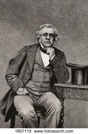 Stock Photography - William Makepeace Thackeray 1811-1863. English Novelist. From A Photograph.. Fotosearch