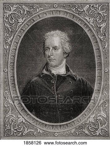 Stock Photograph - William Pitt-Amherst, 1St. Earl Amherst Of Arracan. 1773-1857. Statesman, Governor General Of India. From Histoire De La Revolution Francaise By Louis Blanc.. Fotosearch