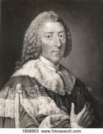 Stock Image - William Pitt The Elder 1St. Earl Of Chatham, 1708-1788. British Statesman And Twice Virtual Prime Minister. From The Book ÃƒÂ¢Ã¢â€šÂ¬Ã…â€œGallery Of PortraitsÃƒÂ¢Ã¢â€šÂ¬Ã‚Â Published London 1833.. Fotosearch