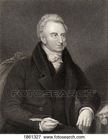 Stock Photo - William Roscoe 1753 To 1831 English Banker Historian Collector And Miscellaneous Writer Engraved By S Freeman After J Lonsdale From The Book National Portrait Gallery Volume Iv Published C 1835. Fotosearch