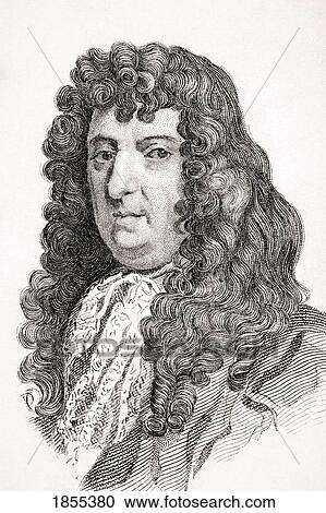 Stock Image - William Russell Lord Russell 1639-1683 English Whig Politician From Old England's Worthies By Lord Brougham And Others Published London Circa 1880's. Fotosearch