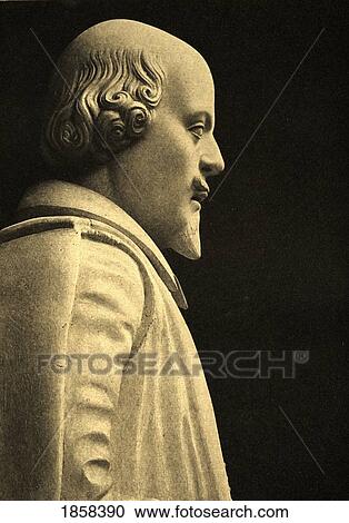 William Shakespeare, 1564-1616. English Poet And Dramatist. The Bust At Stratford On Avon Seen In Profile. From The Book The Complete Works Of Shakespeareby W. J. Craig. Published In London 1928. View Large Photo Image Stock Image - William Shakespeare, 1564-1616. English Poet And Dramatist. The Bust At Stratford On Avon Seen In Profile. From The Book The Complete Works Of Shakespeareby W. J. Craig. Published In London 1928.. Fotosearch
