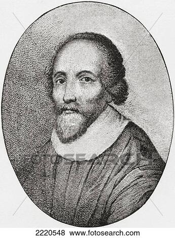 Stock Photo - William Shakespeare, 1564 - 1616. English Poet And Playwright. Known As Gilliland's Portrait. From The Strand Magazine Published 1894.. Fotosearch