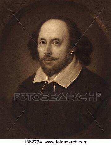William Shakespeare 1564 To 1616 English Poet And Dramatist Engraved By Samuel Cousins After A Painting Attributed To Joseph Taylor View Large Photo Image Picture - William Shakespeare 1564 To 1616 English Poet And Dramatist Engraved By Samuel Cousins After A Painting Attributed To Joseph Taylor. Fotosearch