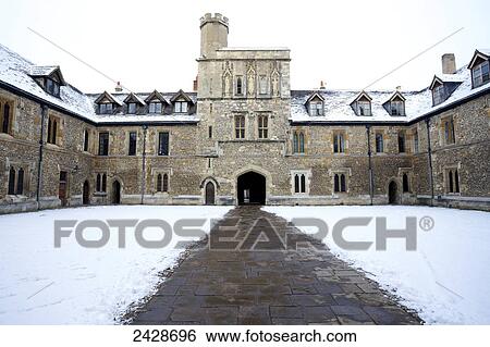 Winchester College; Winchester, Hampshire, England View Large Photo Image Stock Photograph - Winchester College; Winchester, Hampshire, England. Fotosearch