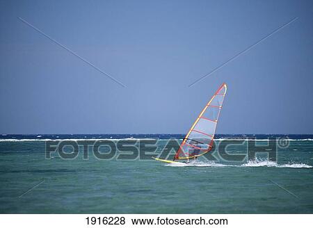 Stock Photo - Wind Surfer. Fotosearch