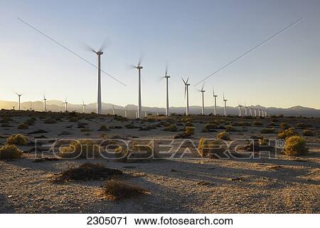 Wind Turbines Near Palm Springs; California Usa View Large Photo Image Stock Image - Wind Turbines Near Palm Springs; California Usa. Fotosearch